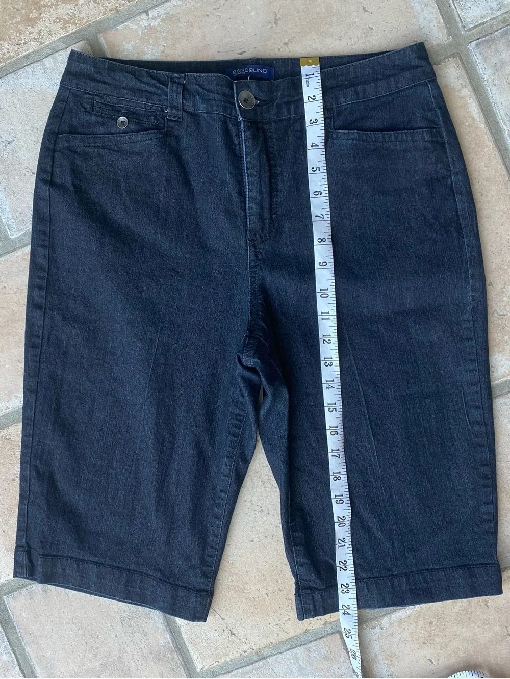 Bandolino Black Denim Shorts - Size 8